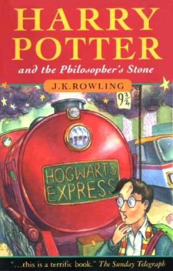 Harry Potter and the Sorcerer's Stone book cover