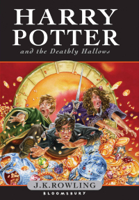 Harry Potter and the Deathly Hallows book cover