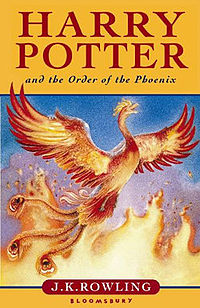 Harry Potter and the Order of the Phoenix book cover