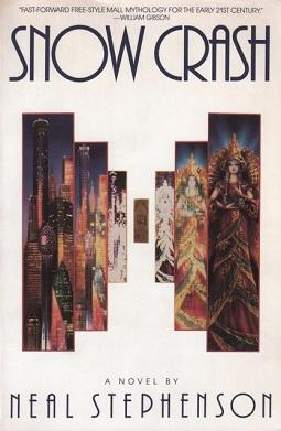 Snow Crash by Neal Stephenson book cover