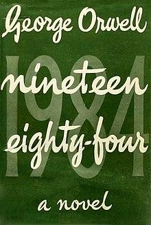 1984 by George Orwell book cover