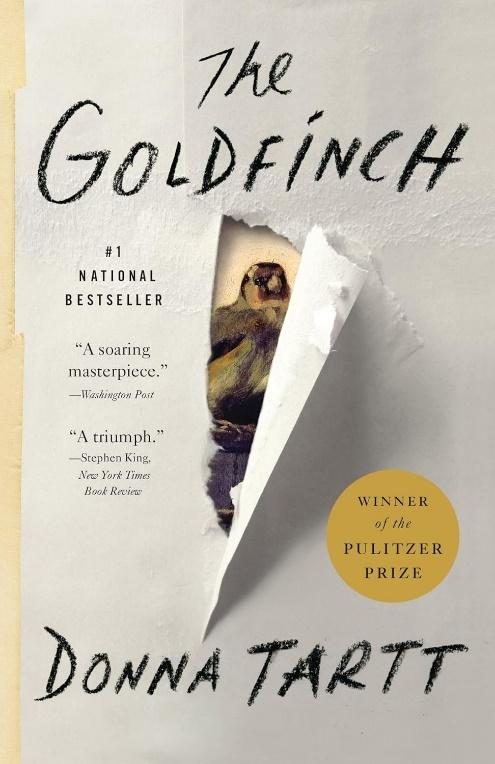 The Goldfinch by Donna Tartt book cover