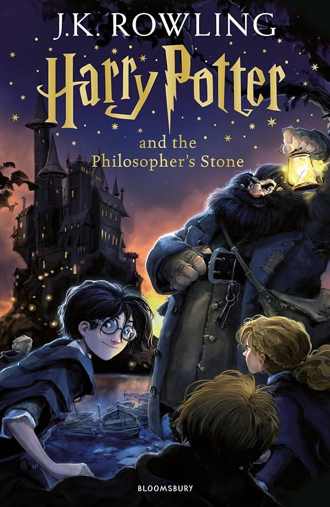 Harry potter and the Philosopher’s stone book cover