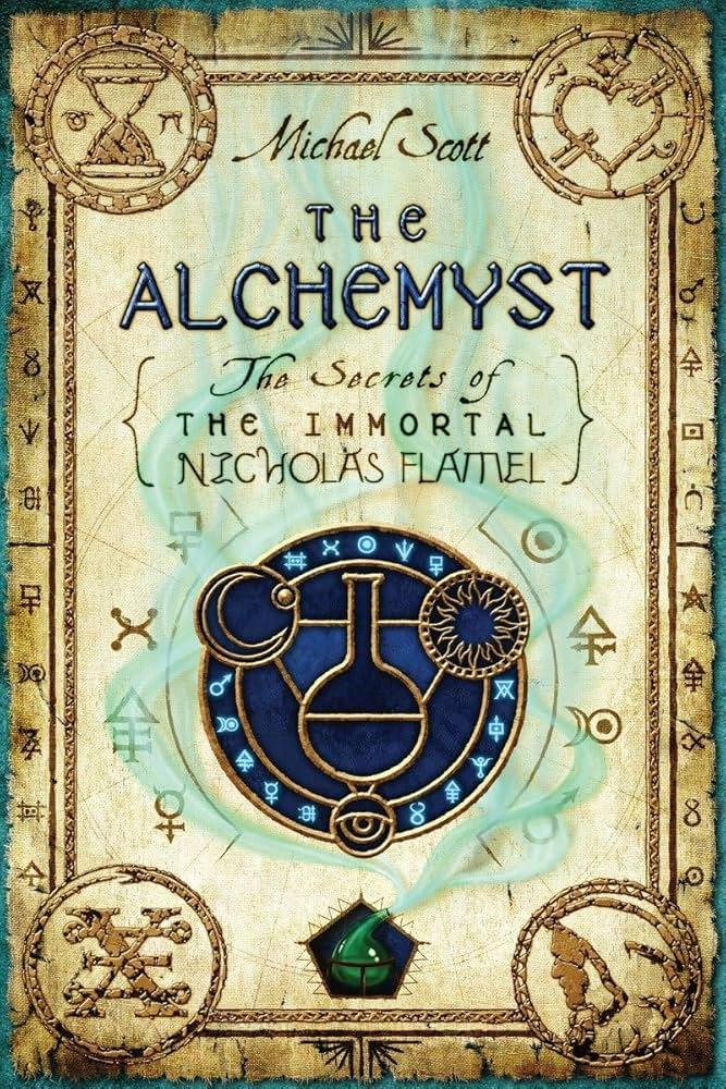 The Alchemyst: The Secrets of the Immortal Nicholas Flamel book cover