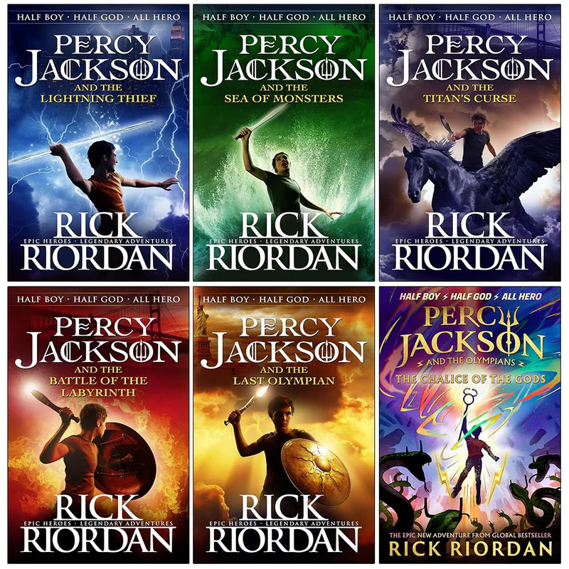 Percy Jackson and the Olympians books